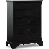 Signature Design by Ashley® Chylanta Black Chest of Drawers