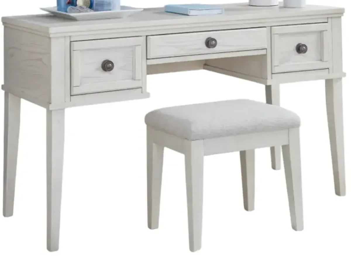 Signature Design by Ashley® Robbinsdale 2-Piece Antique White Vanity Set