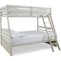 Signature Design by Ashley® Robbinsdale Antique White Twin/Full Bunk Bed