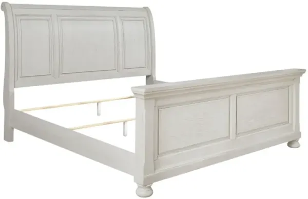 Signature Design by Ashley® Robbinsdale Antique White California King Sleigh Bed