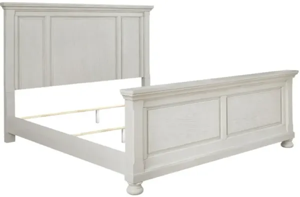 Signature Design by Ashley® Robbinsdale Antique White King Panel Bed