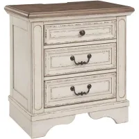 Signature Design by Ashley® Realyn 3-Drawers Nightstand