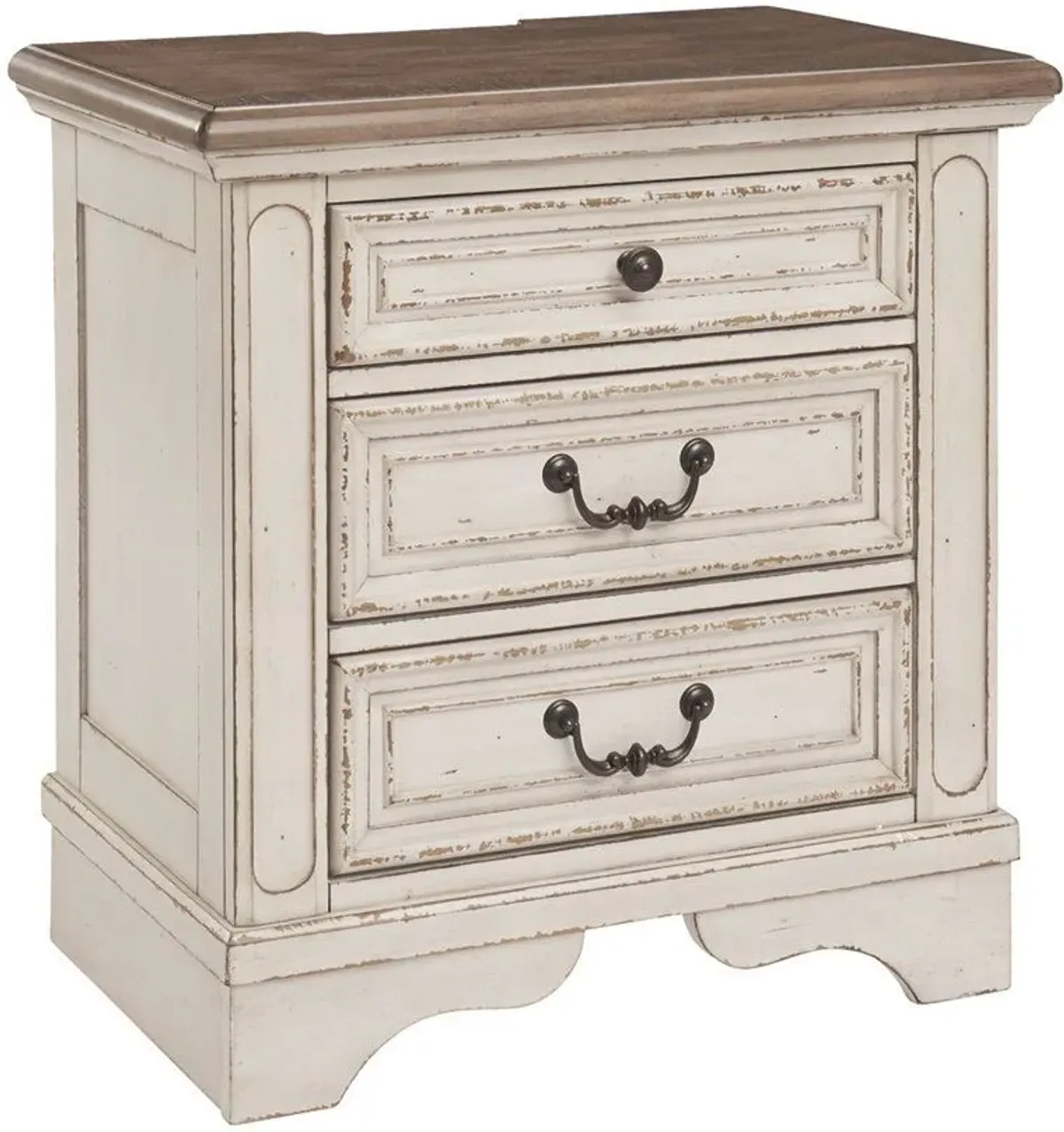 Signature Design by Ashley® Realyn 3-Drawers Nightstand