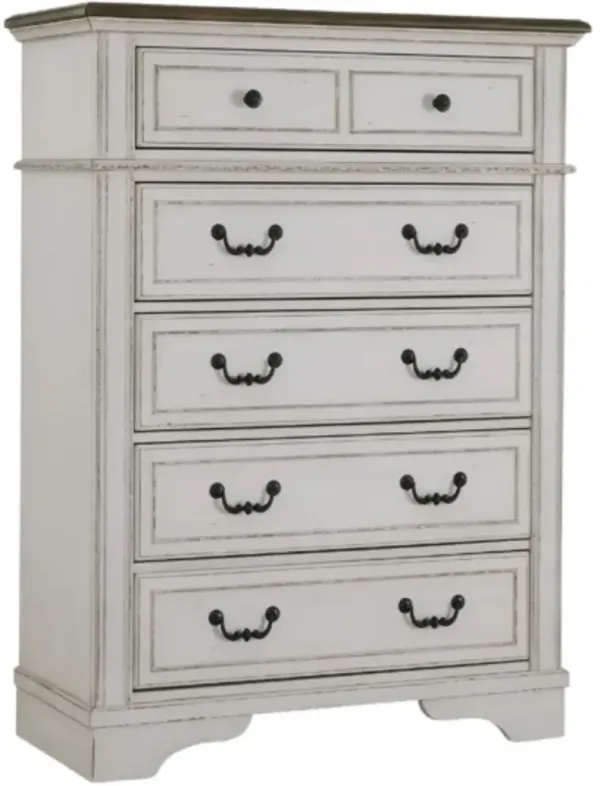 Signature Design by Ashley® Blendon Brown/White Chest