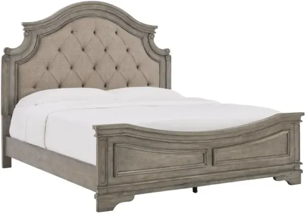 Signature Design by Ashley® Lodenbay Antique Gray King Panel Bed