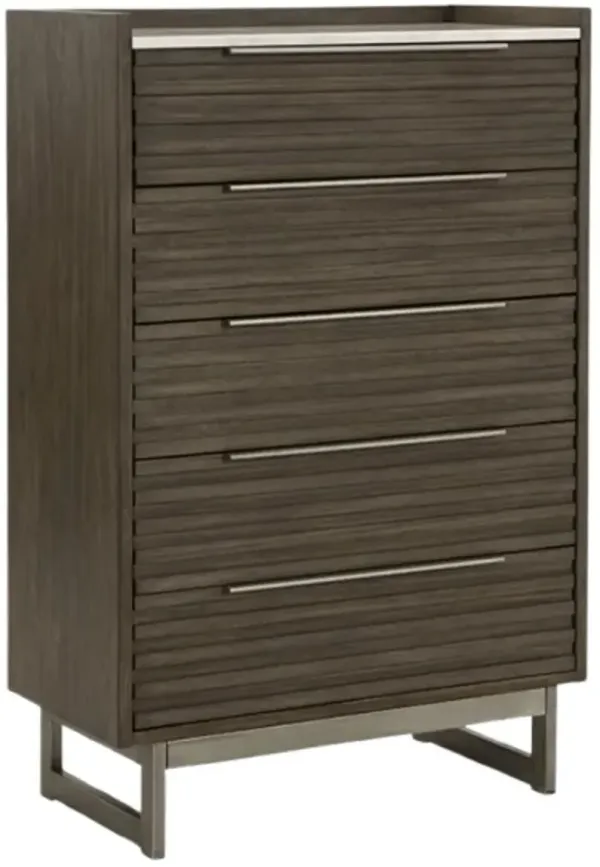 Ashley® Arkenton Grayish Brown/White Chest