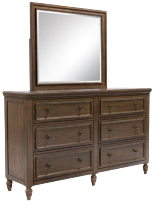 Benchcraft® Sturlayne Brown Dresser and Mirror