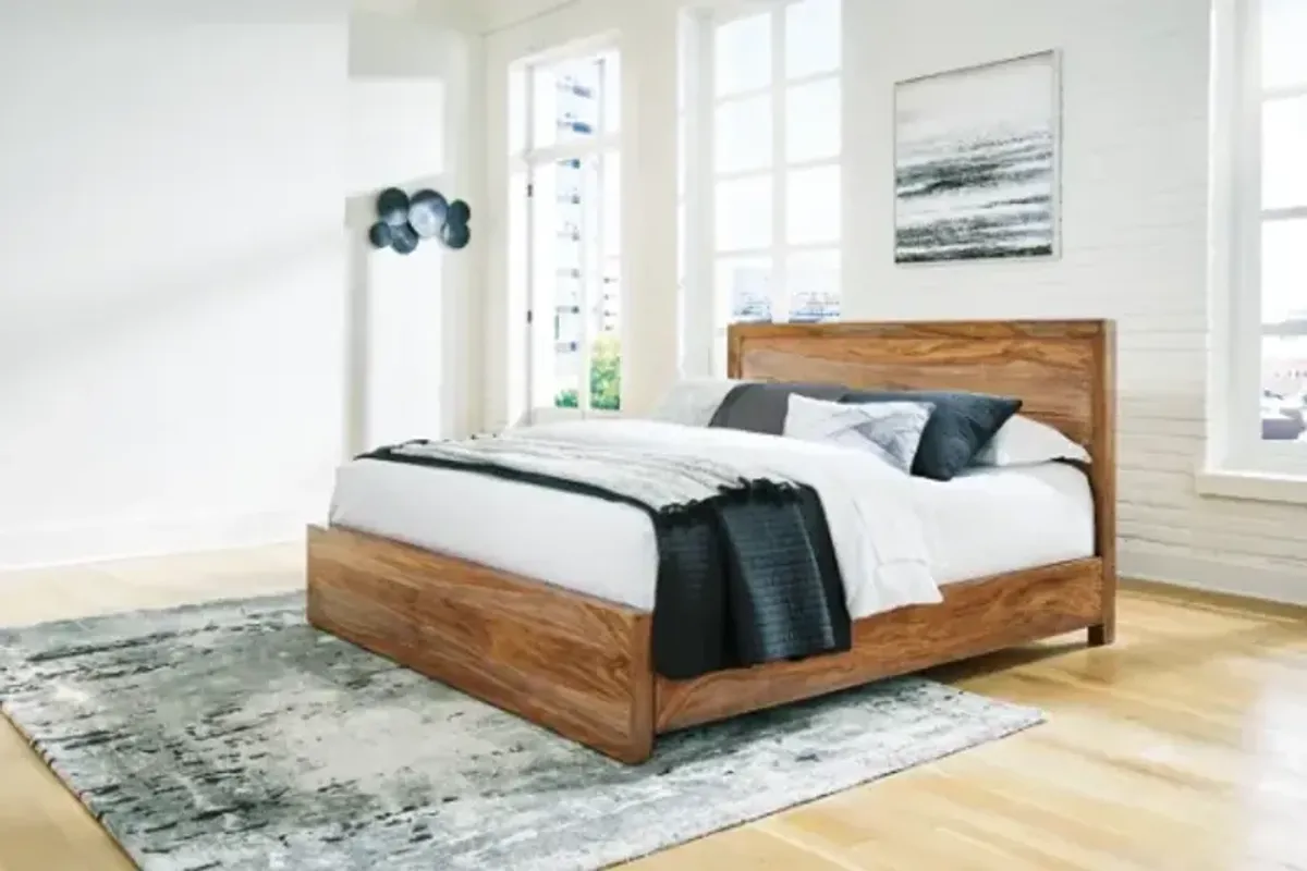 Signature Design by Ashley® Dressonni Brown King Panel Bed
