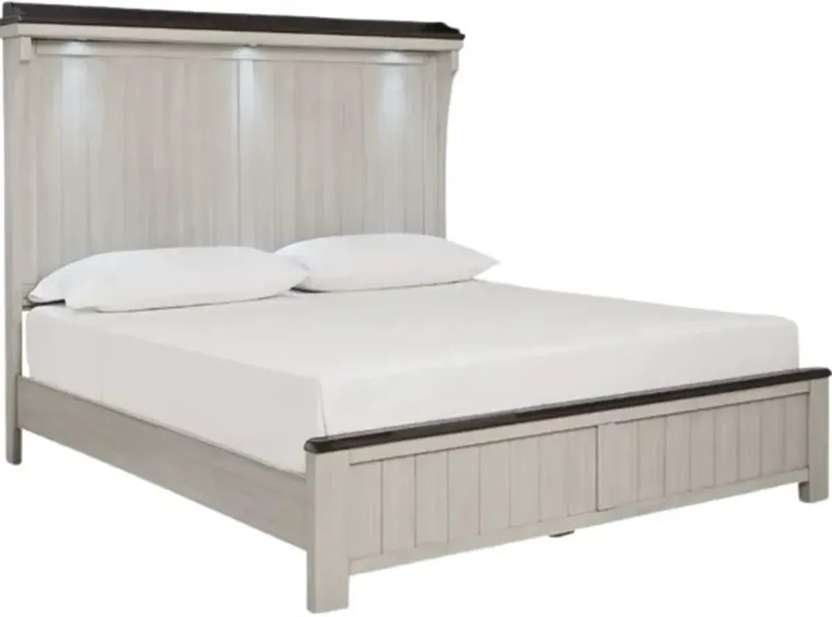 Signature Design by Ashley® Darborn Brown/Gray California King Panel Bed