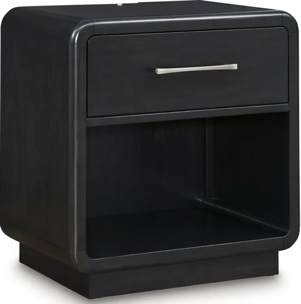 Signature Design by Ashley® Rowanbeck Black Nightstand