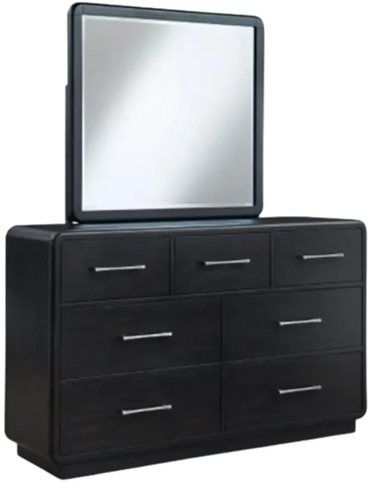 Signature Design by Ashley® Rowanbeck Black Dresser and Mirror