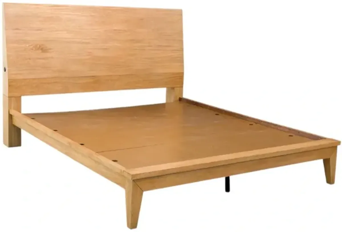 Signature Design by Ashley® Sherbana Light Brown Queen Panel Bed