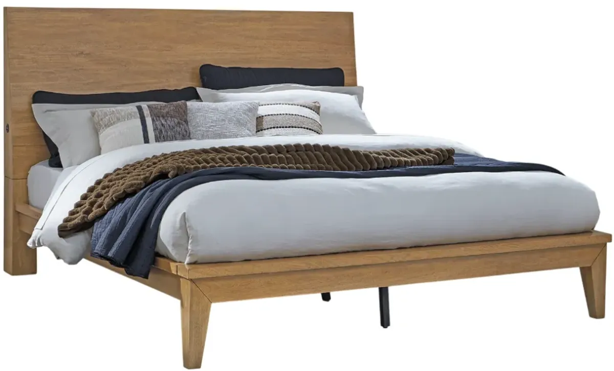 Signature Design by Ashley® Sherbana Light Brown Queen Panel Bed