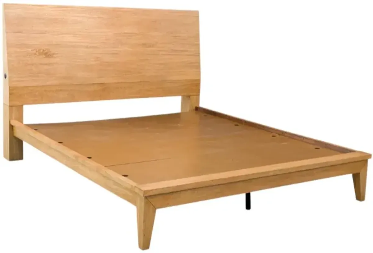 Signature Design by Ashley® Sherbana Light Brown King Panel Bed