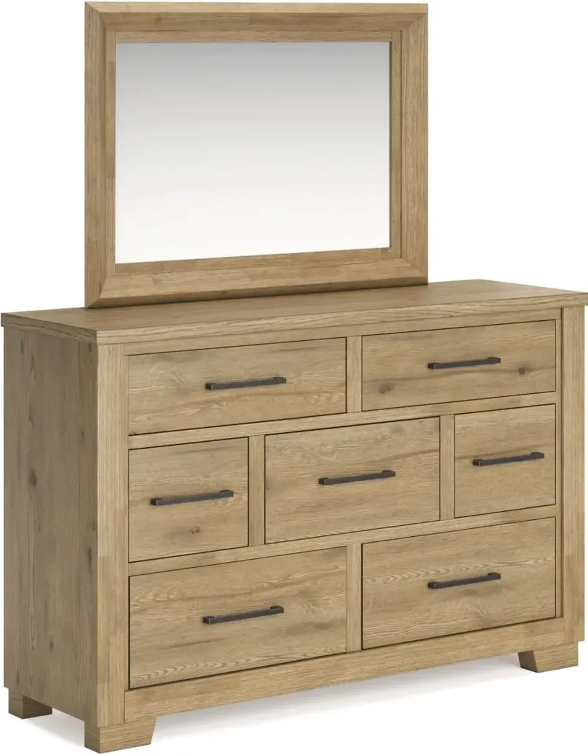 Signature Design by Ashley® Galliden Brown Dresser and Mirror