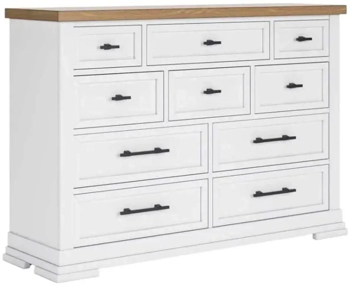 Benchcraft® Ashbryn Natural/White Dresser