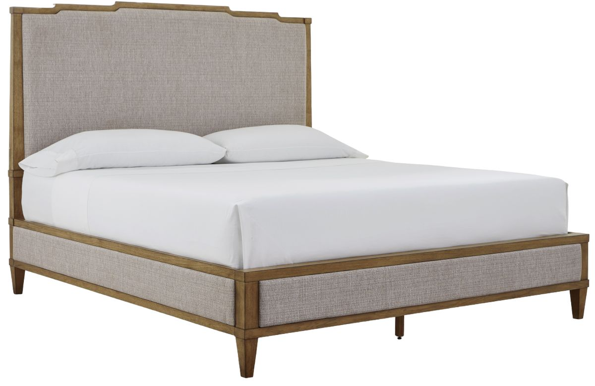 Signature Design by Ashley® Sharlance Brown/Green Queen Upholstered Panel Bed