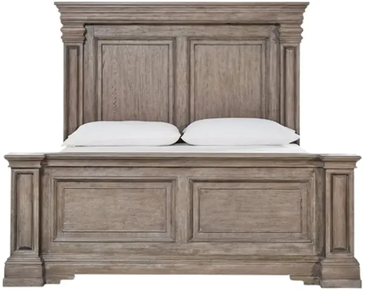 Signature Design by Ashley® Blairhurst Light Grayish Brown California King Panel Bed