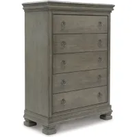 Signature Design by Ashley® Lexorne Gray Chest of Drawers
