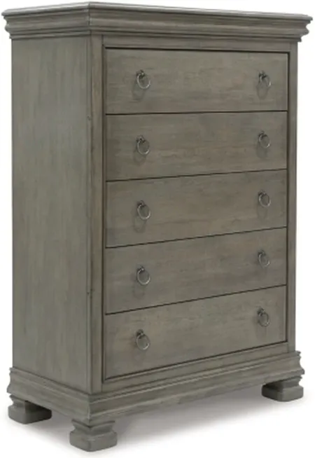 Signature Design by Ashley® Lexorne Gray Chest of Drawers