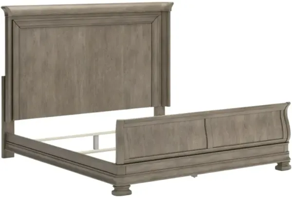 Signature Design by Ashley® Lexorne Gray King Sleigh Bed