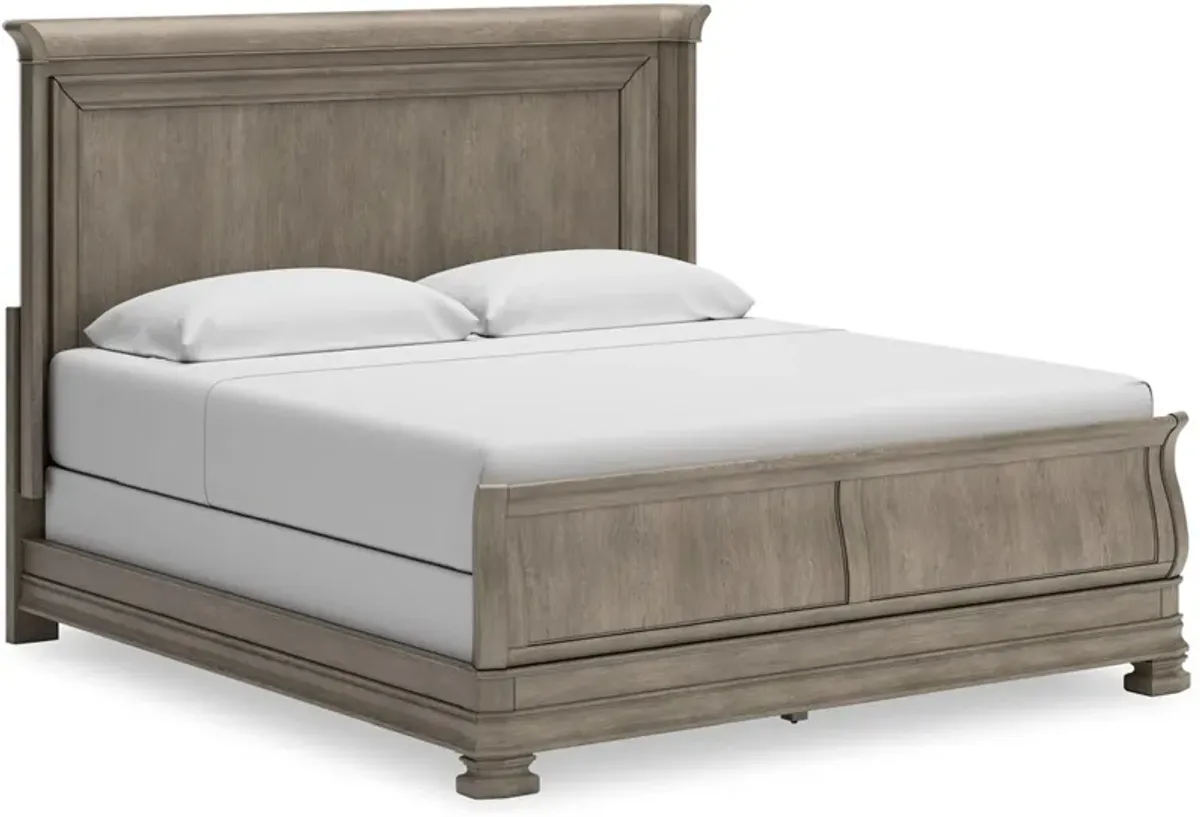 Signature Design by Ashley® Lexorne Gray California King Sleigh Bed