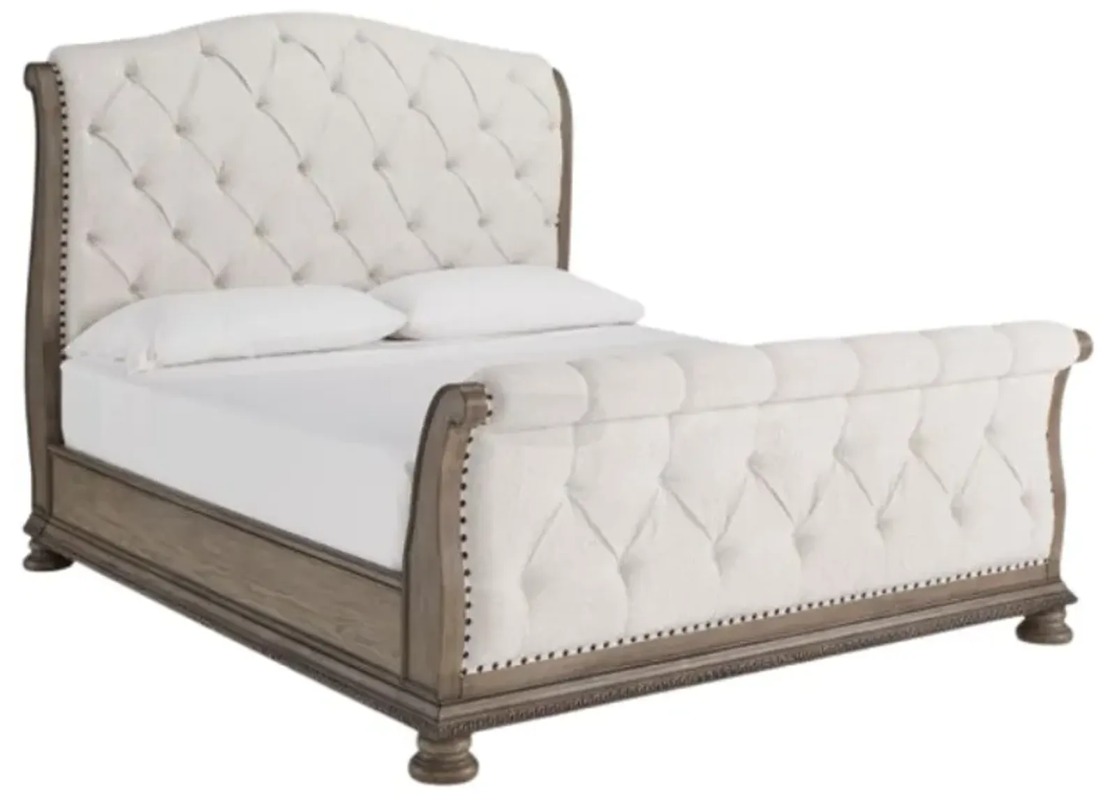 Signature Design by Ashley® Ardenfield Light Brown California King Sleigh Bed