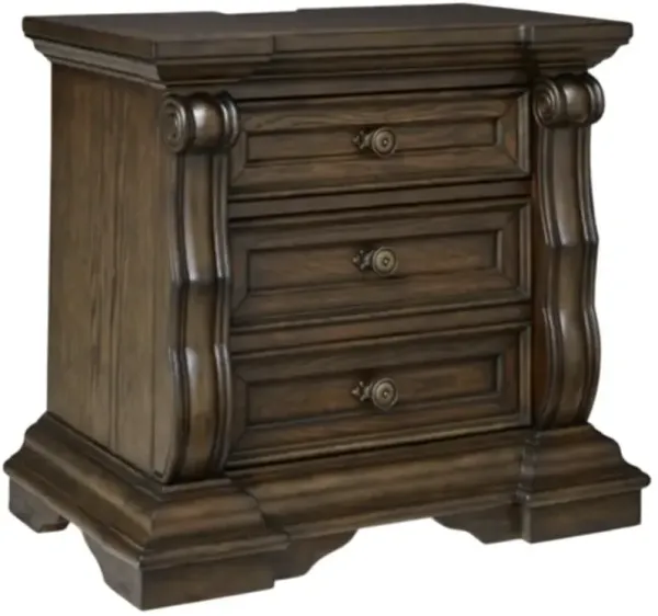 Signature Design by Ashley® Maylee Dark Brown Nightstand