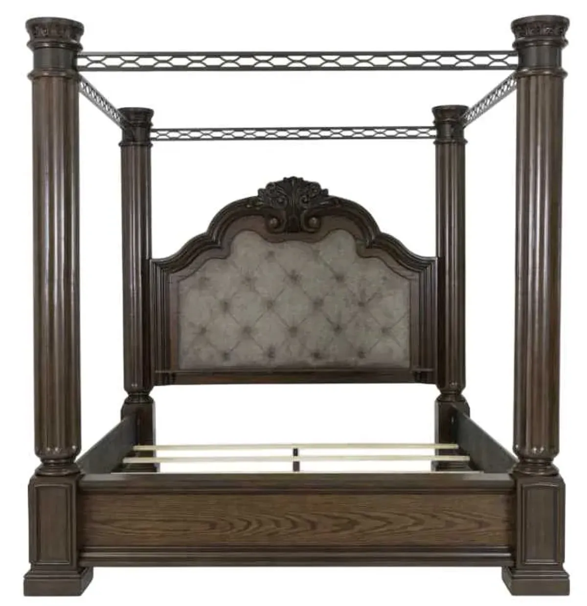 Signature Design by Ashley® Maylee Dark Brown Queen Canopy Bed