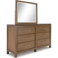 Signature Design by Ashley® Cabalynn Light Brown Dresser and Mirror