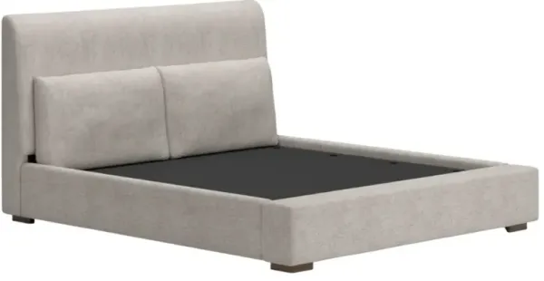 Signature Design by Ashley® Cabalynn Light Brown King Upholstered Panel Bed