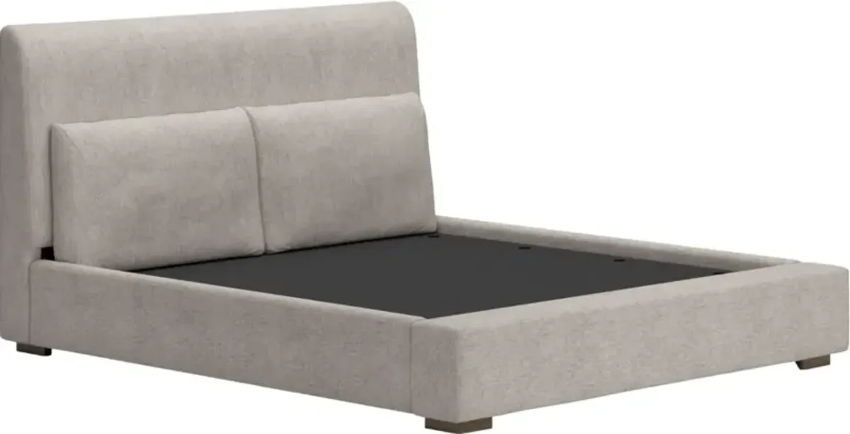 Signature Design by Ashley® Cabalynn Light Brown California King Upholstered Panel Bed