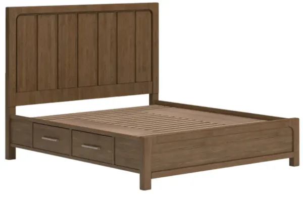 Signature Design by Ashley® Cabalynn Light Brown California King Storage Panel Bed