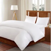 Olliix by Bed Guardian by Sleep Philosophy White Full/Queen Bed Guardian 3M Scotchgard Comforter Protector