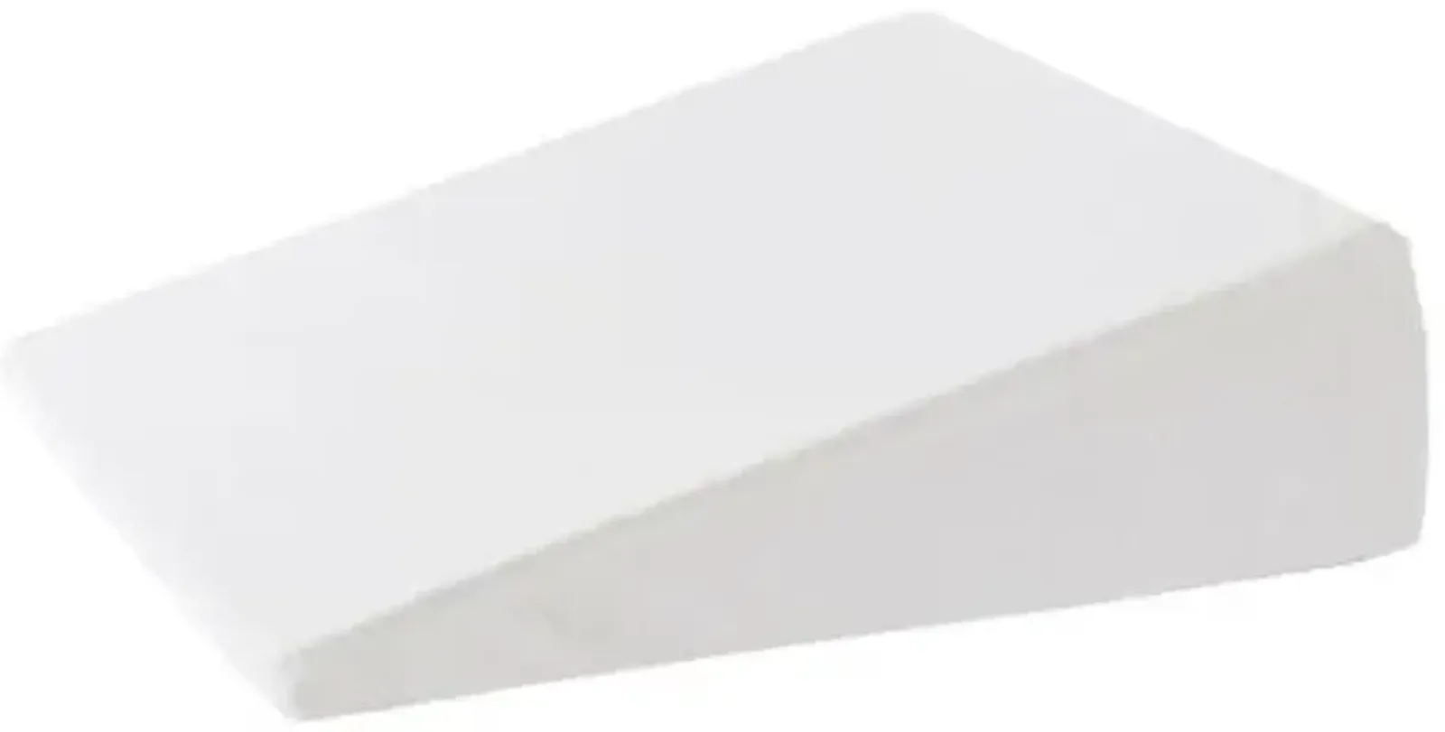 Olliix by Sleep Philosophy White Memory Foam Wedge Pillow