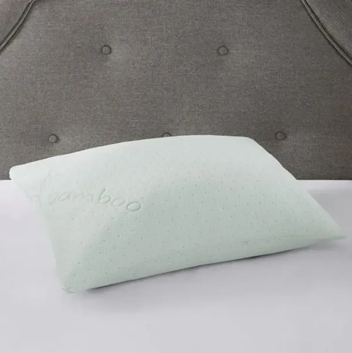 Olliix by Sleep Philosophy Ivory King Bamboo Shredded Memory Foam Pillow