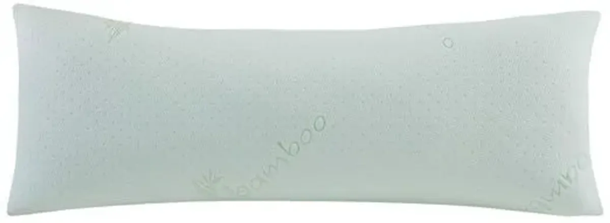 Olliix by Sleep Philosophy Ivory Body Bamboo Shredded Memory Foam Pillow