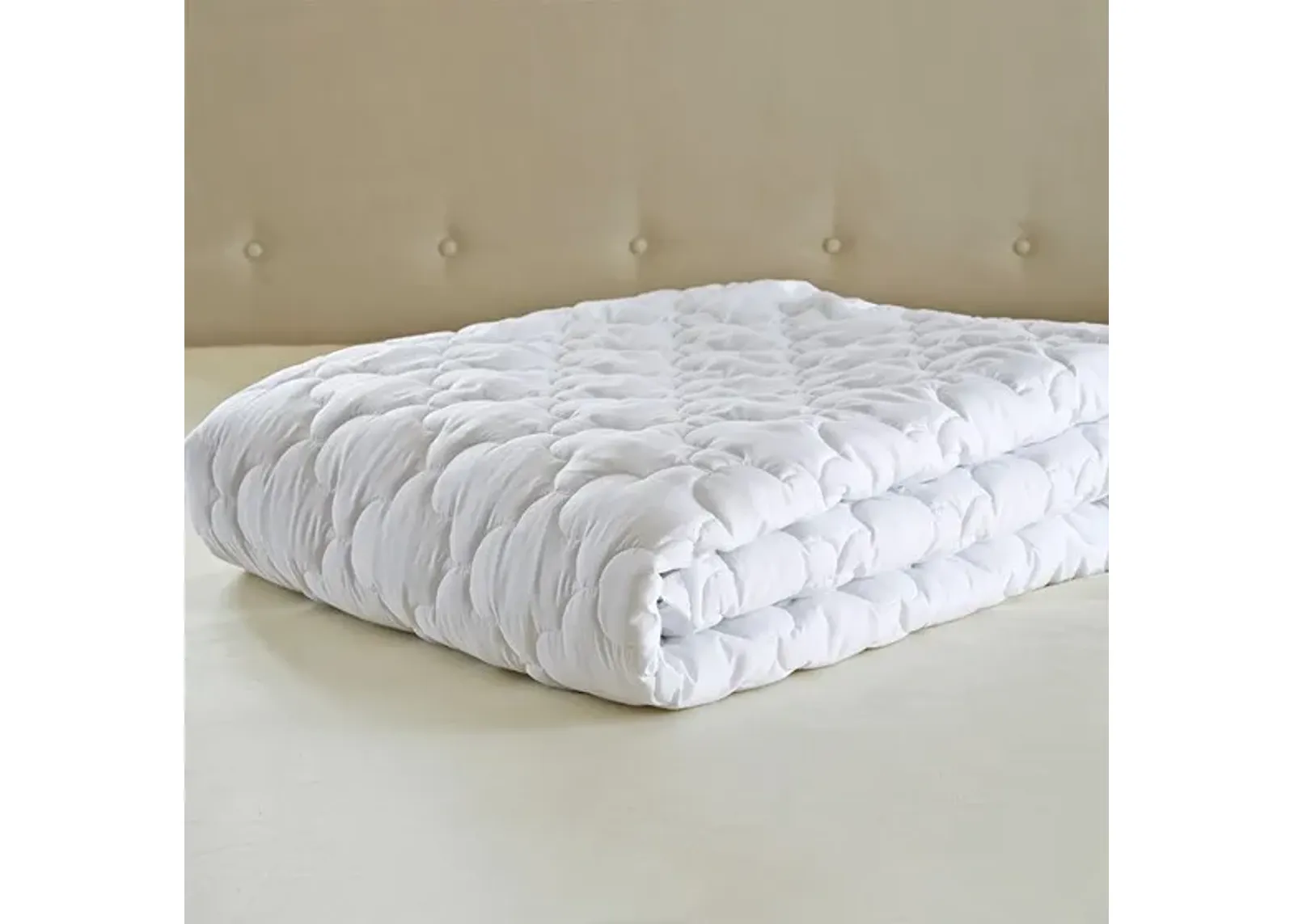 Olliix by Sleep Philosophy White Down Alternative Twin Wonder Wool Blanket