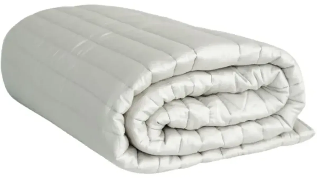 Cariloha Stripe Stitch Harbor Gray King Quilt