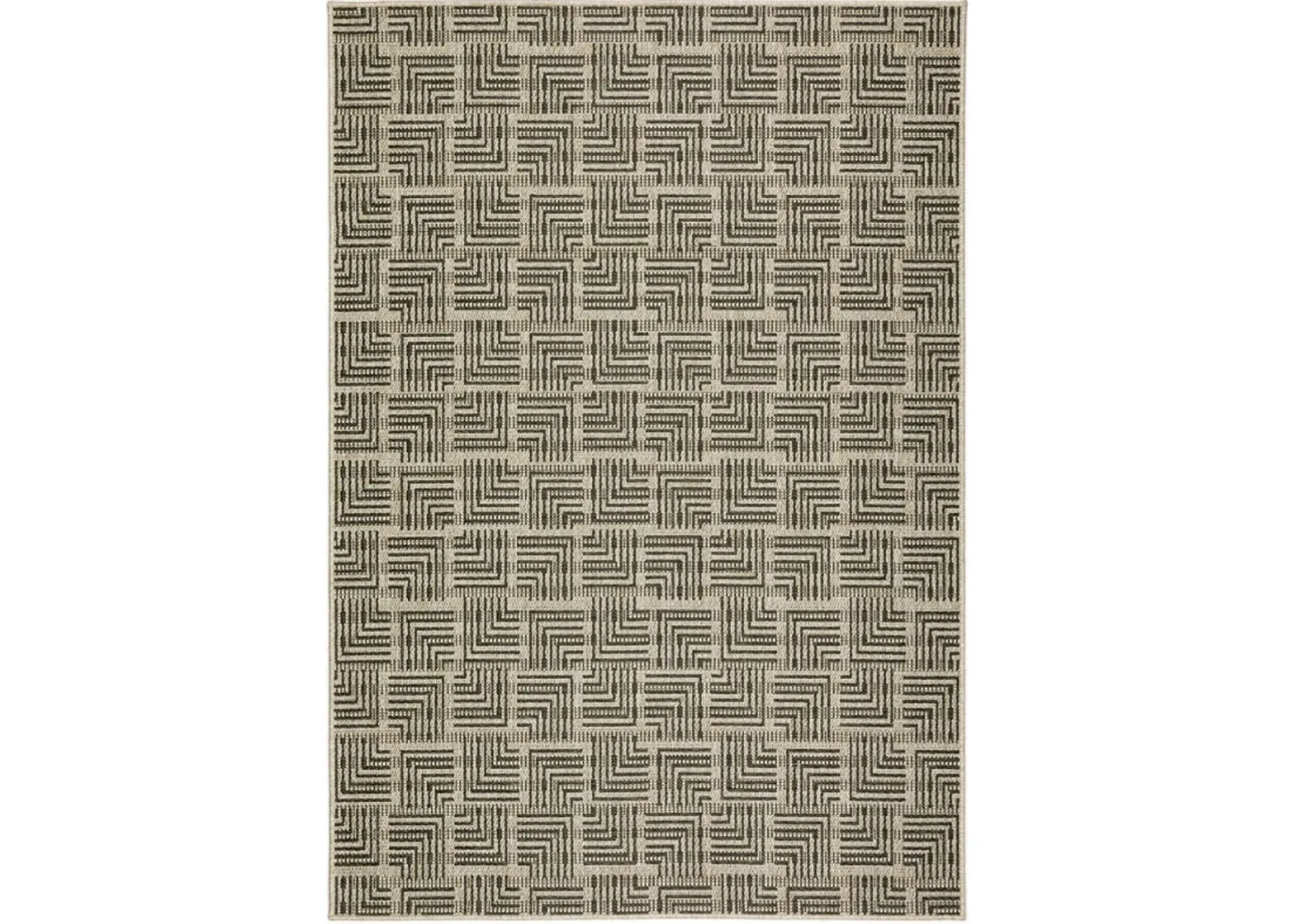 Dalyn Rug Company Bali Charcoal 5'x8' Style 1 Area Rug