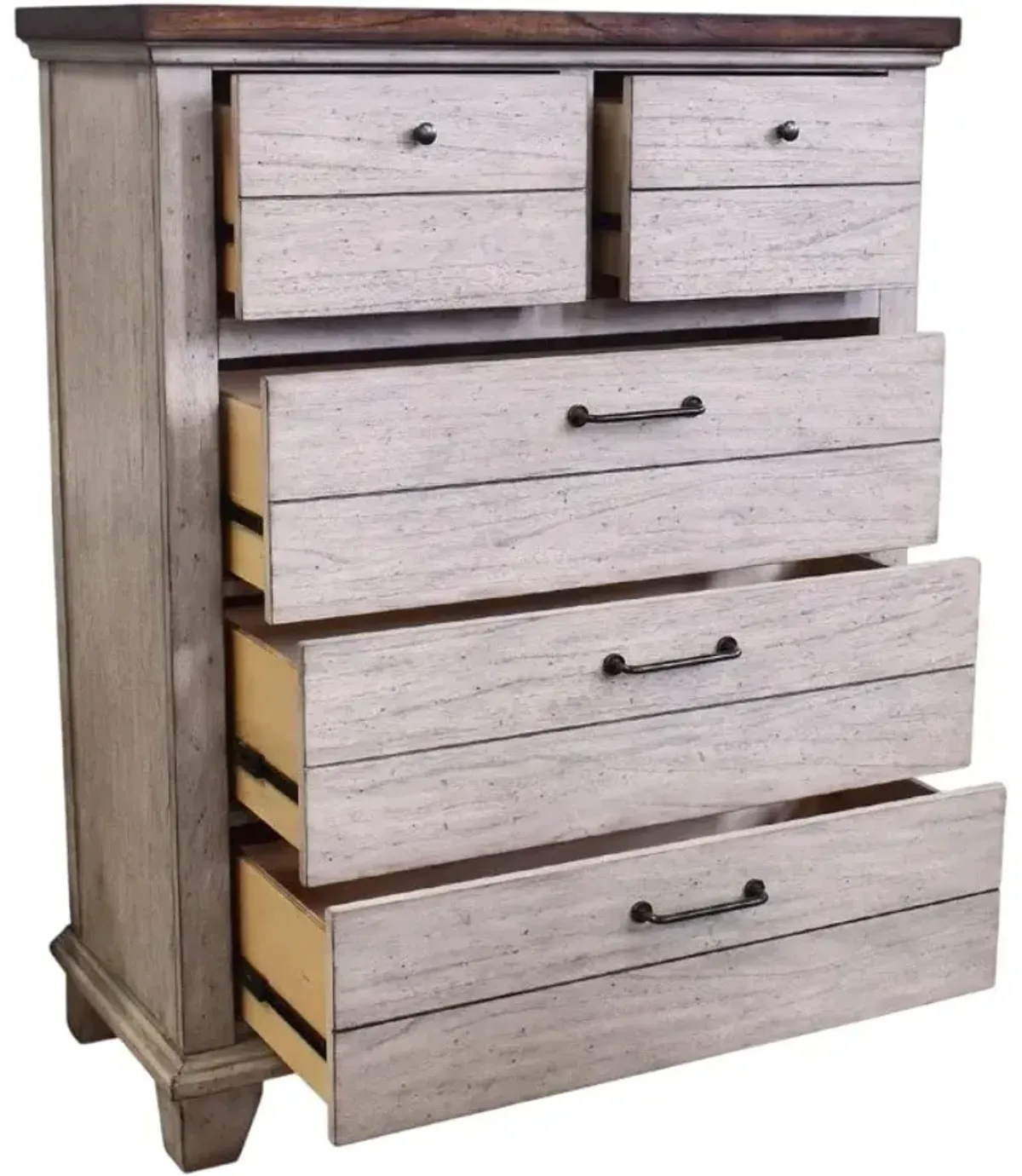 Steve Silver Co. Bear Creek White Smoke Chest