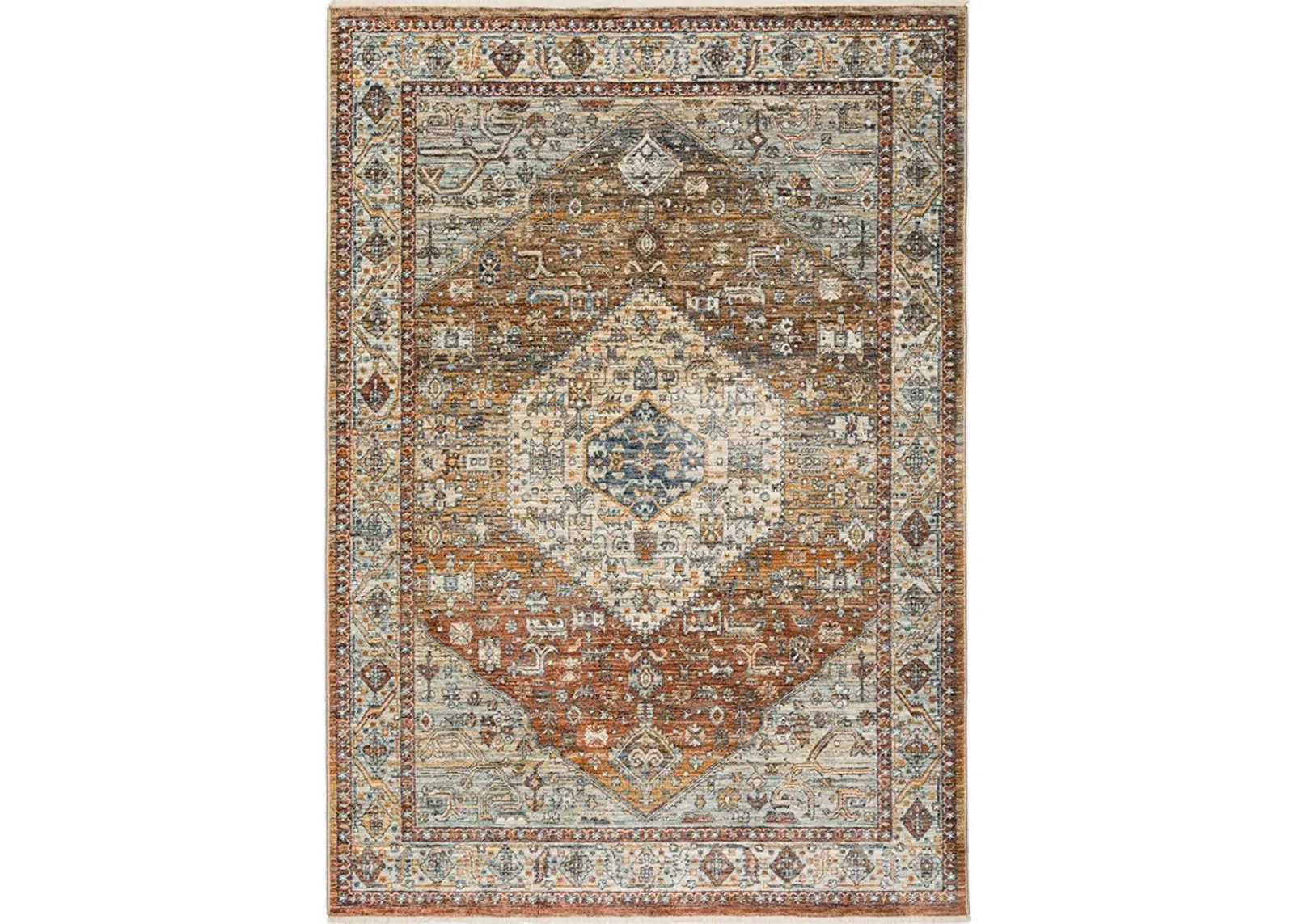 Dalyn Rug Company Bergama Paprika 5'x8' Style 1 Area Rug