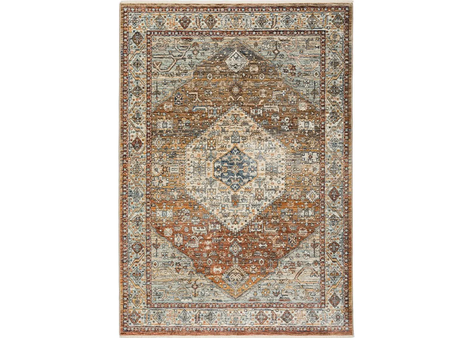 Dalyn Rug Company Bergama Paprika 8'x10' Style 1 Area Rug