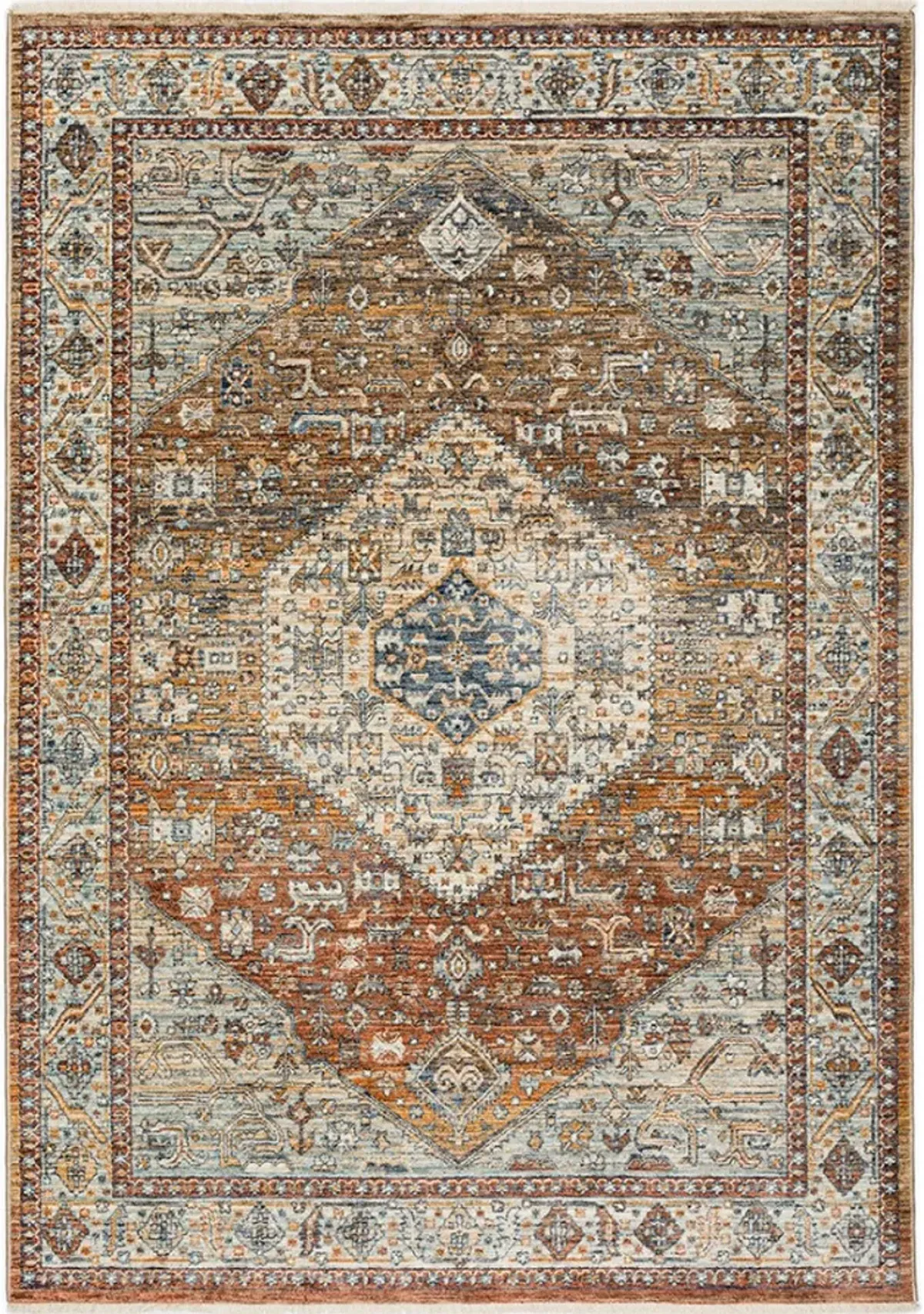 Dalyn Rug Company Bergama Paprika 8'x10' Style 1 Area Rug