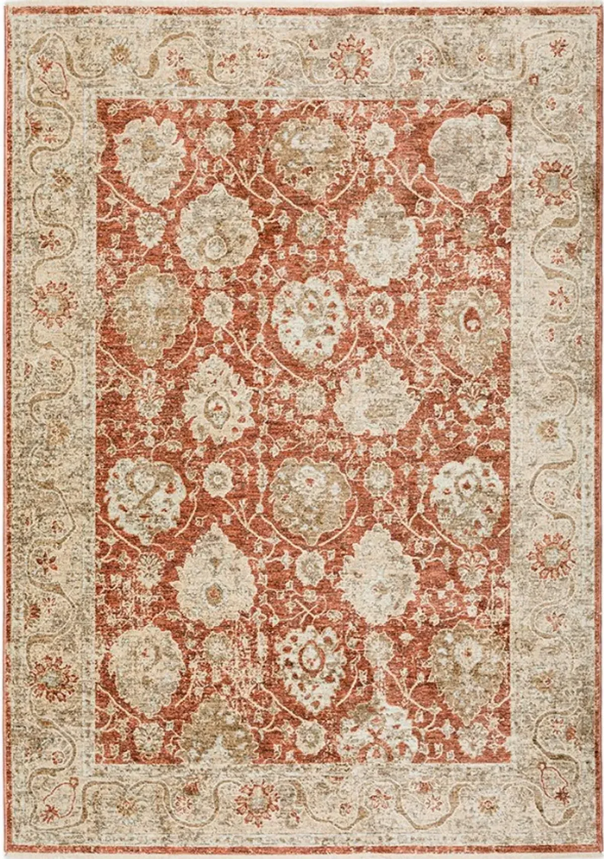 Dalyn Rug Company Bergama Paprika 5'x8' Style 2 Area Rug