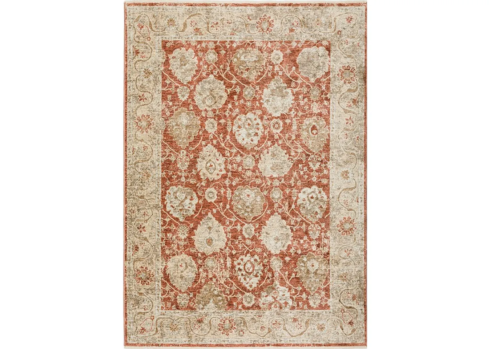 Dalyn Rug Company Bergama Paprika 8'x10' Area Rug