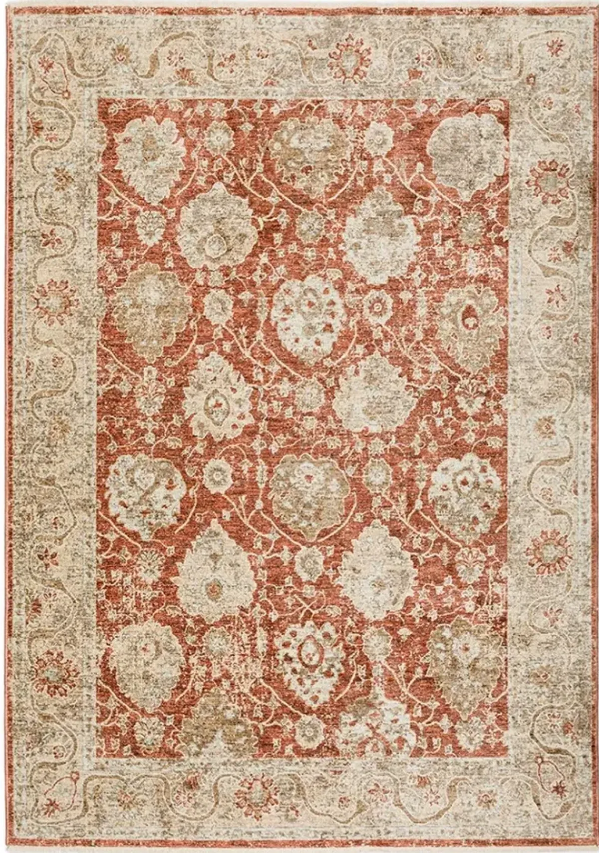 Dalyn Rug Company Bergama Paprika 8'x10' Style 2 Area Rug