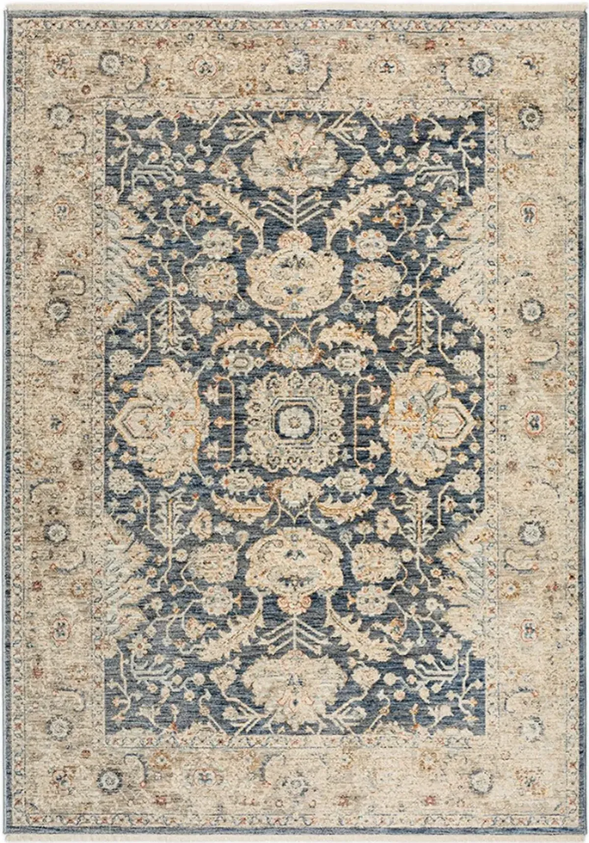 Dalyn Rug Company Bergama Navy 5'x8' Style 2 Area Rug