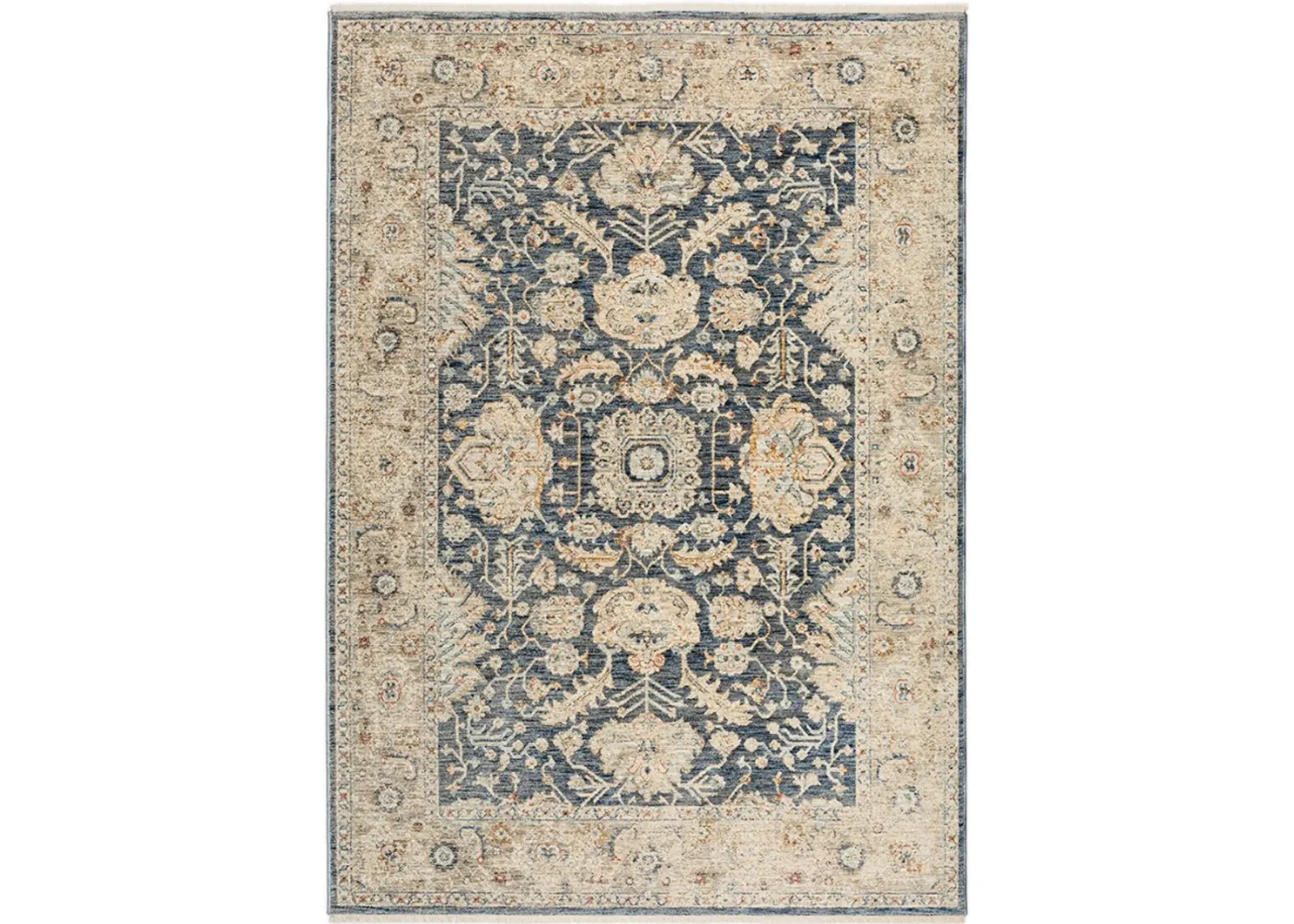 Dalyn Rug Company Bergama Navy 5'x8' Style 2 Area Rug