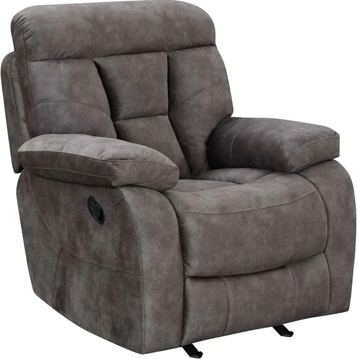 Steve Silver Co. Bogata Taupe Manual Glider Recliner